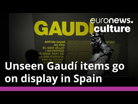 Over 650 unseen Gaudí items arrive at architect's Catalonia exhibition