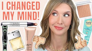 6 Beauty Products I've Changed My Mind About | Good and Bad!