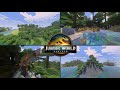 JURASSIC WORLD REBIRTH Saint-Huber Island - Minecraft Map (Download + Trailer)