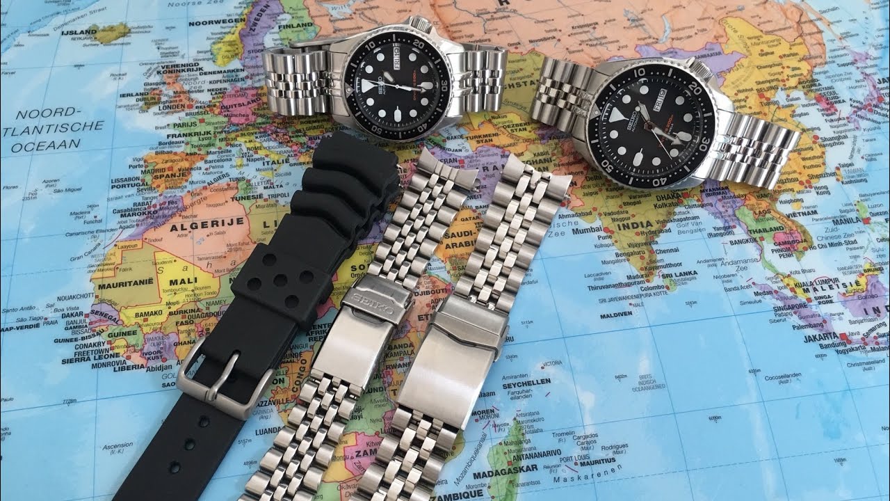 Seiko SKX007/009 & SKX013 Original Strap & Bracelet Compared To The MiLTAT  Super & Angus-J Louis - YouTube