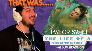 Music Producer REACTS to THE LIFE OF A SHOWGIRL by TAYLOR SWIFT!!