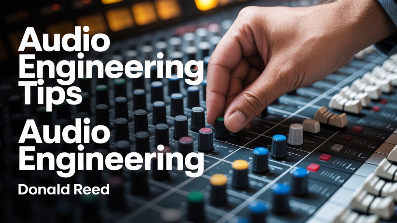 Audio engineering tips musicians Podcast - YouTube