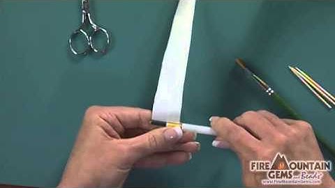 Making Beads With the Paper Bead Roller