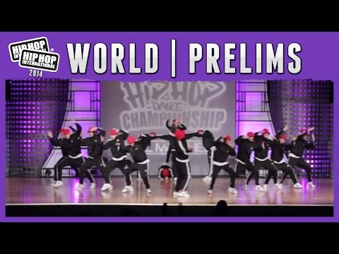 Flyographers Dance Team - Russia (MegaCrew) at the 2014 HHI World Prelims