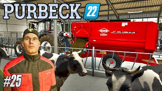 Le mucche hanno bisogno di cure... | Purbeck 22 (Farming Simulator 22 Macchinari Usati) screenshot 4