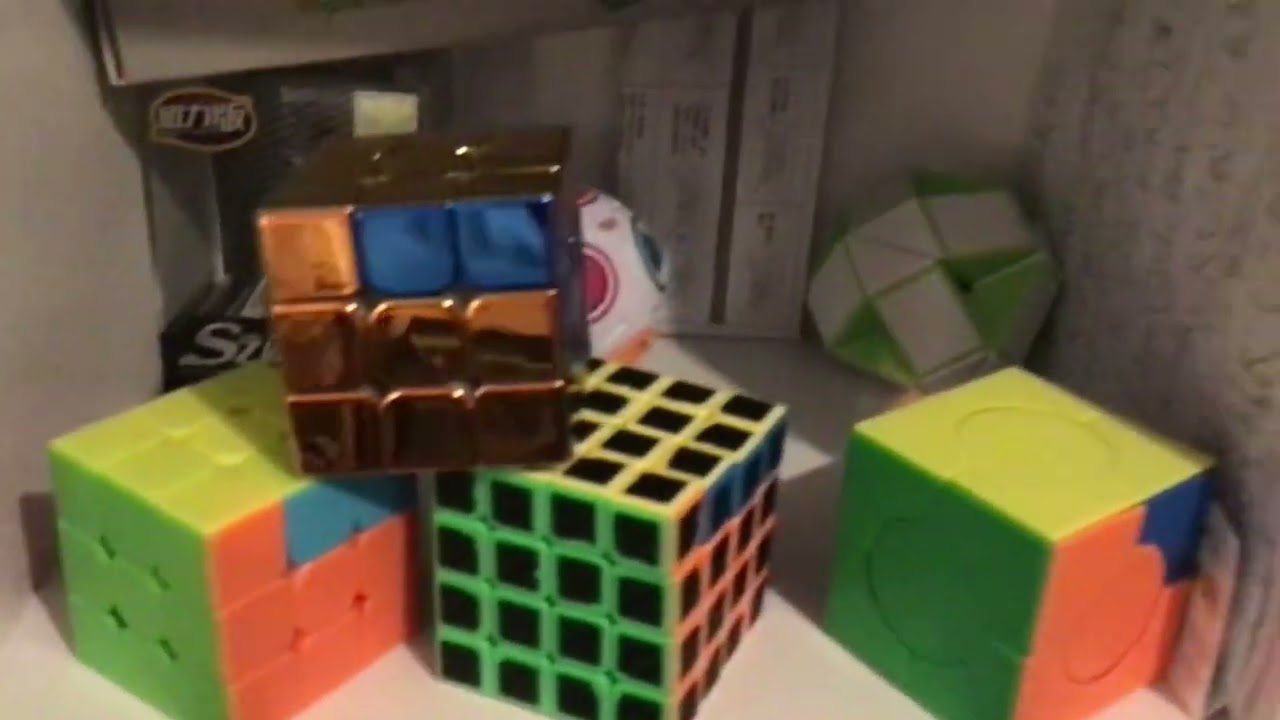 ALL MY CUBES ARE IN A 