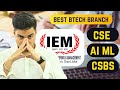 IEM Salt Lake BTech में कौन सा Branch है Best? | Eligibility & Admission Guide 2025