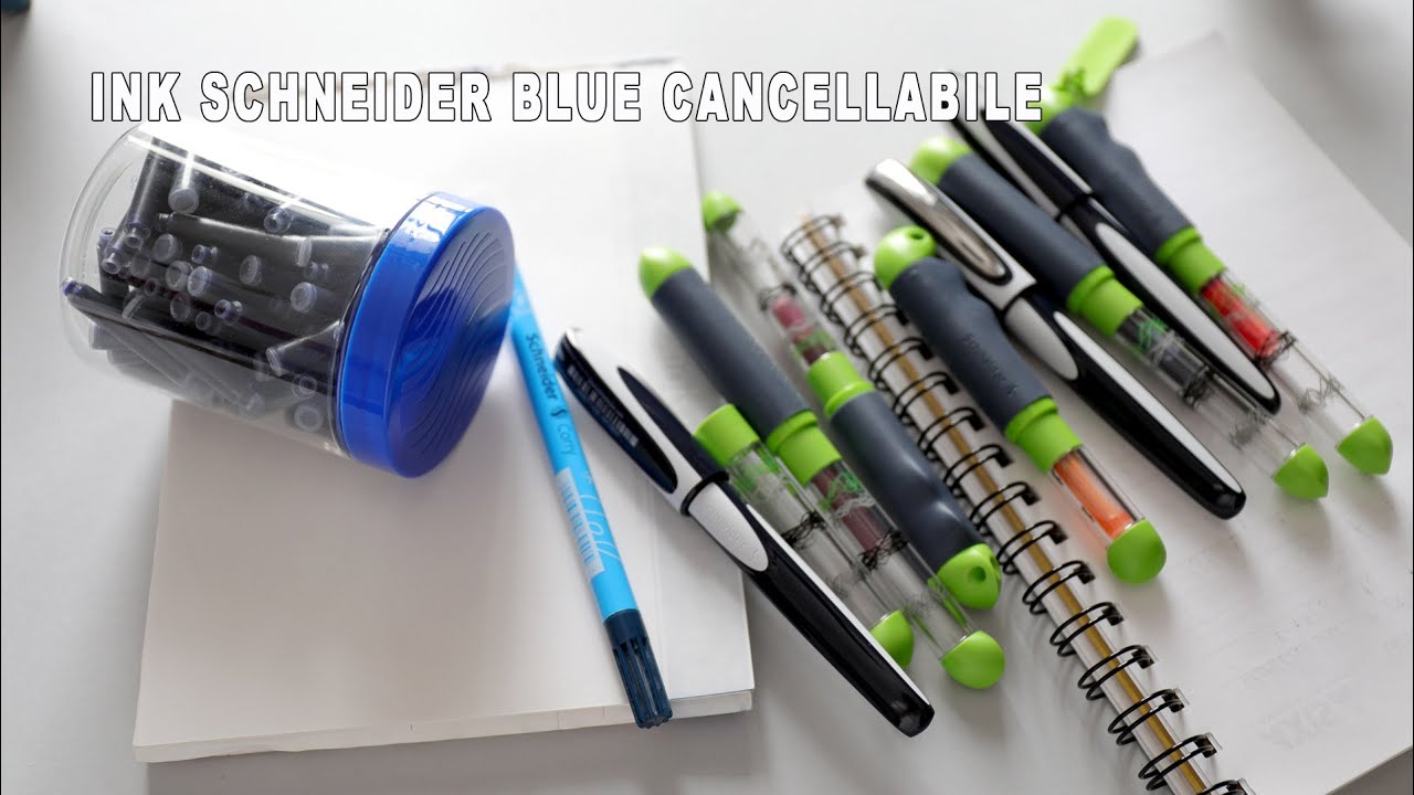 Schneider Cartucce D'Inchiostro Standard Blu Reale (6 Pezzi): Adatte Per Cutter E Altre Penne - 4