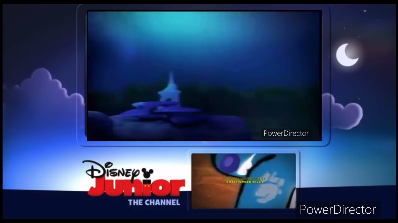 Disney Junior Split Screen Credits (Nighttime) (2017) YouTube