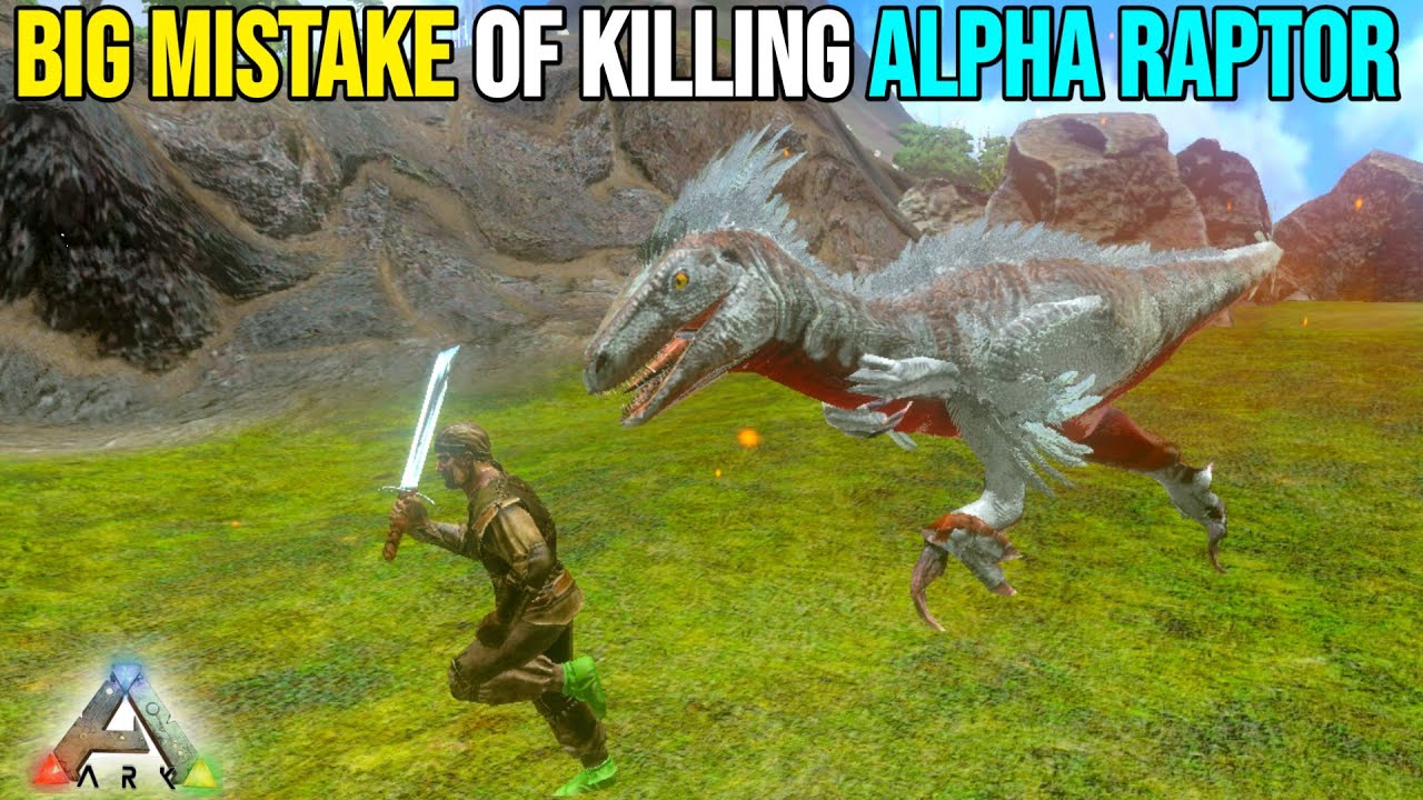 ARK SURVIVAL EVOLVED : I DID BIG MISTAKE 😭 & ALPHA RAPTOR || EP26 || # ...