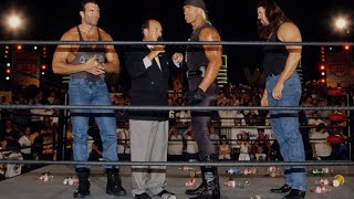 Hollywood Hogan, Scott Hall and Kevin Nash promo after Bash At The Beach:WCW Nitro July 15,1996