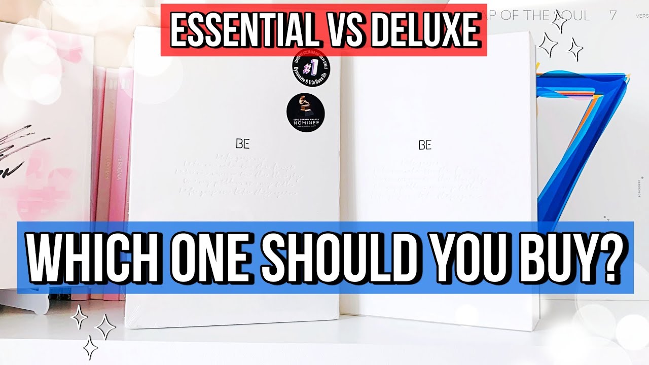 ✧Unboxing/Comparing BOTH Versions of BTS' BE Album (Deluxe