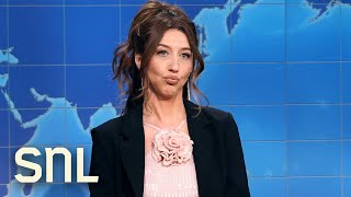 Weekend Update: A Woman Who Insists She's Not Mad - SNL