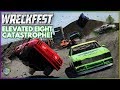 ELEVATED FIGURE 8 CATASTROPHE! | Wreckfest | NASCAR