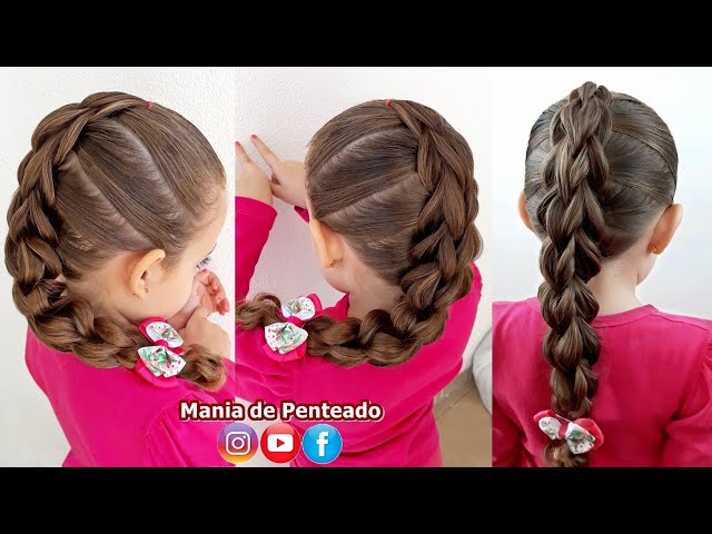 Penteados para Cabelo Infantil 2024: 10 Super Fáceis e Lindos