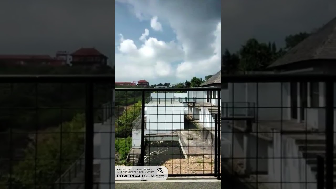 L 954 Freehold Land For Sale In Jimbaran Area With Stunning Views.