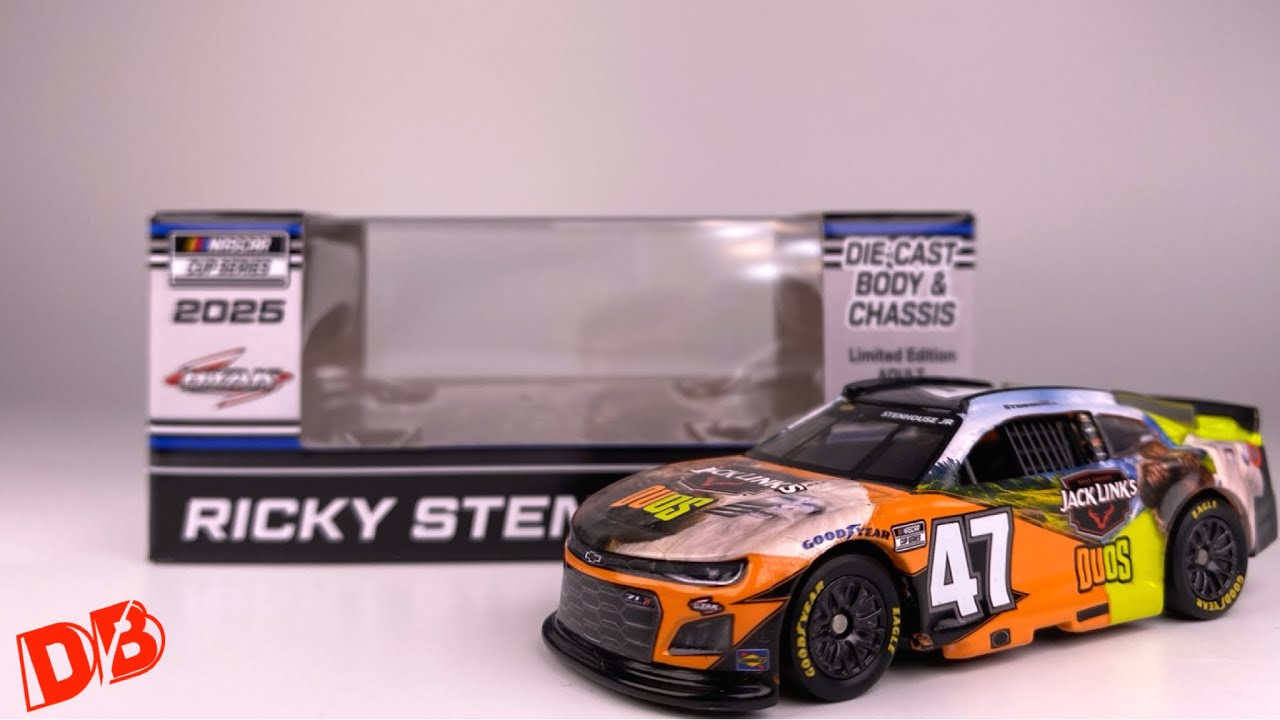 2025 RICKY STENHOUSE JR JACK LINKS DUOS CHEVROLET DIECASTBUFFET
