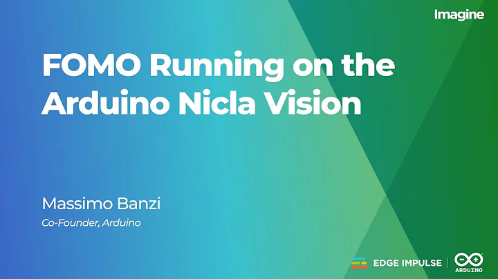 Edge Impulse Imagine 2022: Arduino Nicla Vision Demo