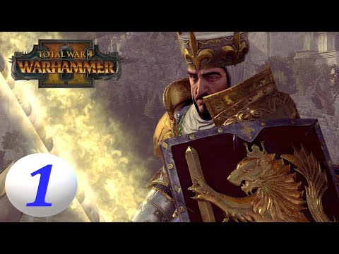 Видео: Total War: Warhammer 2. # 1. Луан Леонкур. Легенда.