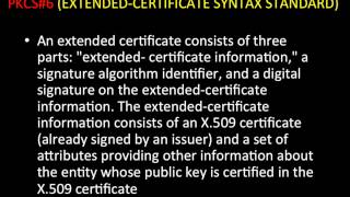 learn cryptography learn the following pkcs refrences