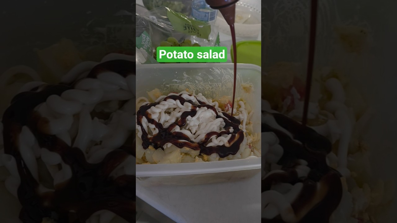 Simple potato salad #potato #salad #simple #quickrecipe