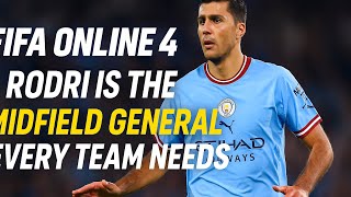 Fifa Online 4 Rodri Is The Midfield General Every Team Needs