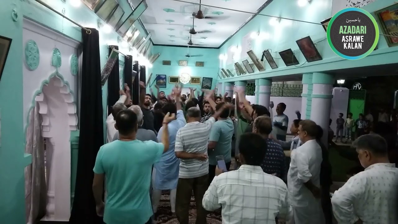 NOHA-MERA HUSSAIN BY AMAN ZAIDI ALLAHABADI  MUHARRAM 2022 (1444) ASRAWE KALAN ITTEHADIA