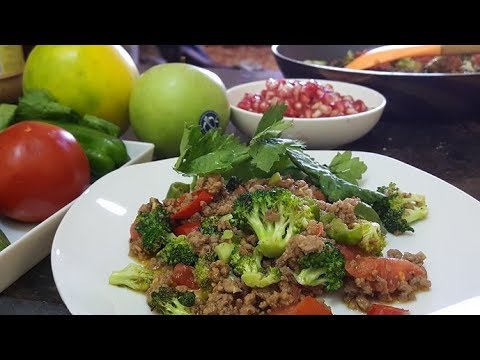 저탄수화물 식단: 닭고기 채소볶음 & 소고기 브로콜리 볶음