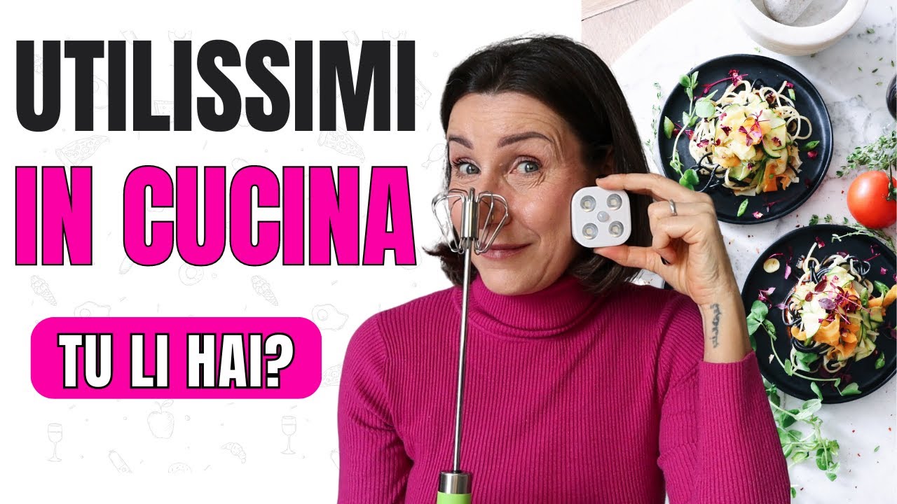 ORGANIZZAZIONE CUCINA UTENSILI UTILI | Barbara Easy Life