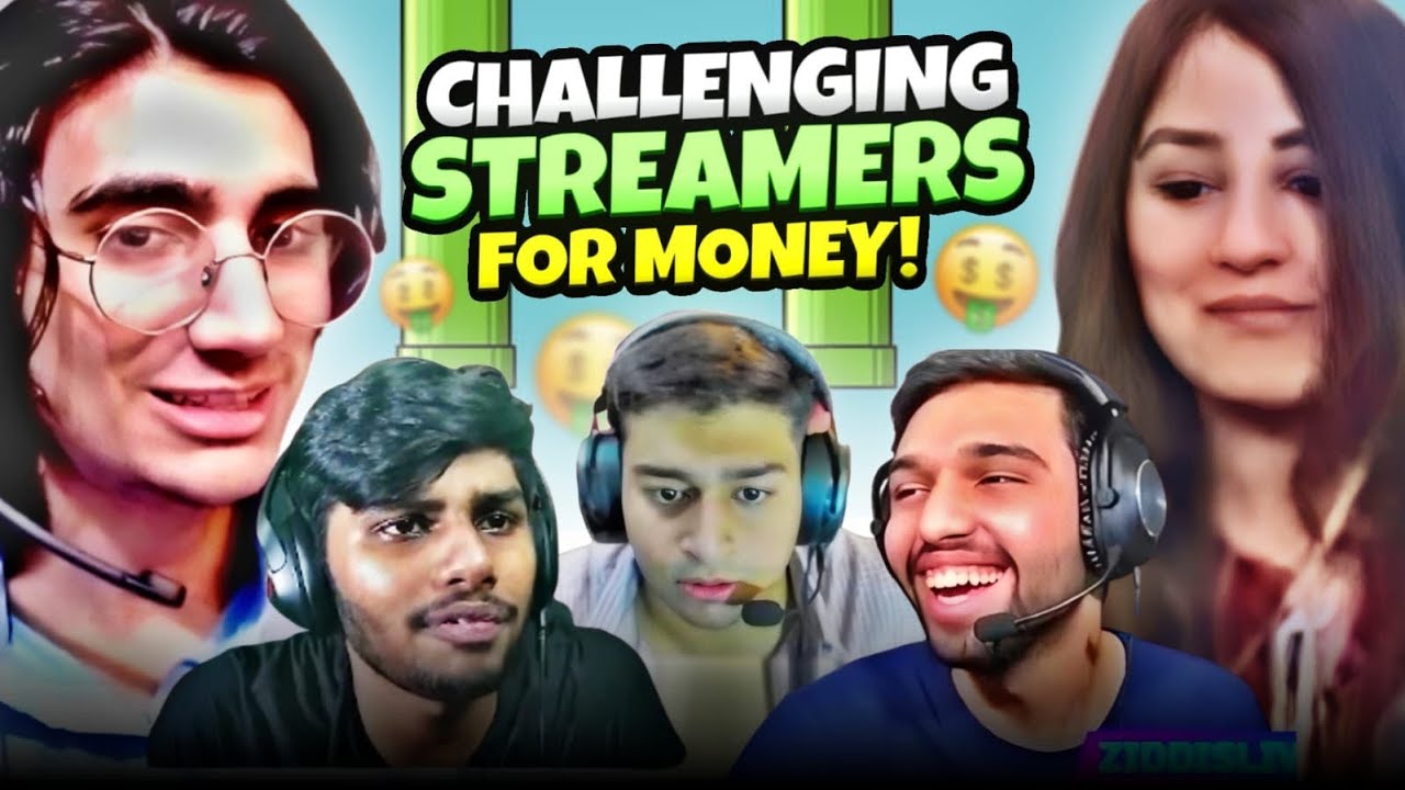 CHALLENGING STREAMERS FOR MONEY - PLAY GAME AND WIN MONEY - BULLET PUNJABI