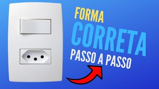 como ligar tomada com interruptor 220v | da forma correta passo a passo