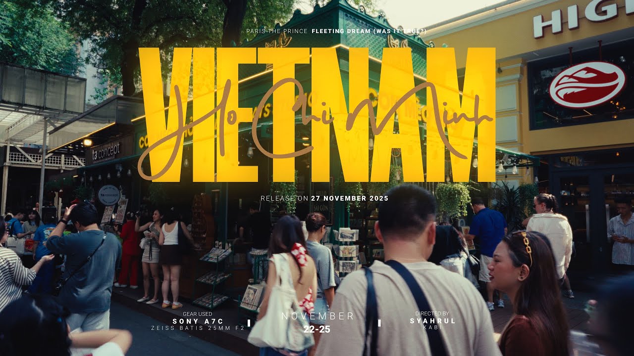 Ho Chi Minh City But Make It Film 🎬✨ | Sony A7C