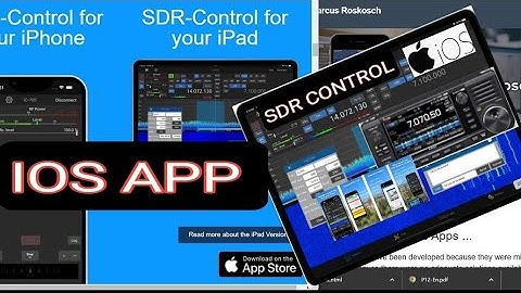 SDR-CONTROL - i0S & MAC App