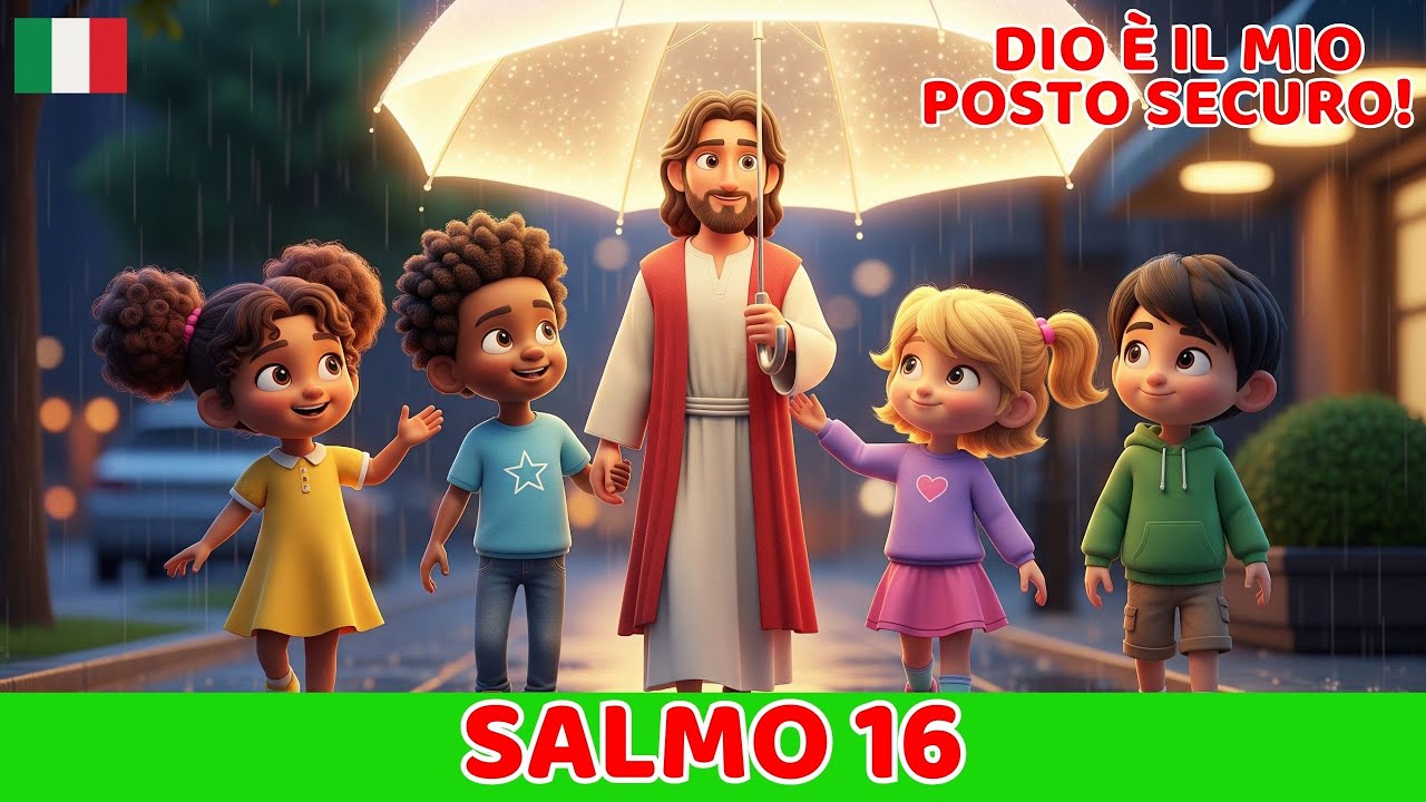 Dio è il Mio Posto Sicuro | Salmo 16 per Bambini | Canto Cristiano per Bambini Allegro