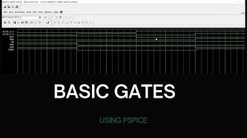 Design of Basic Gates Using Nand Gates on Pspice software.