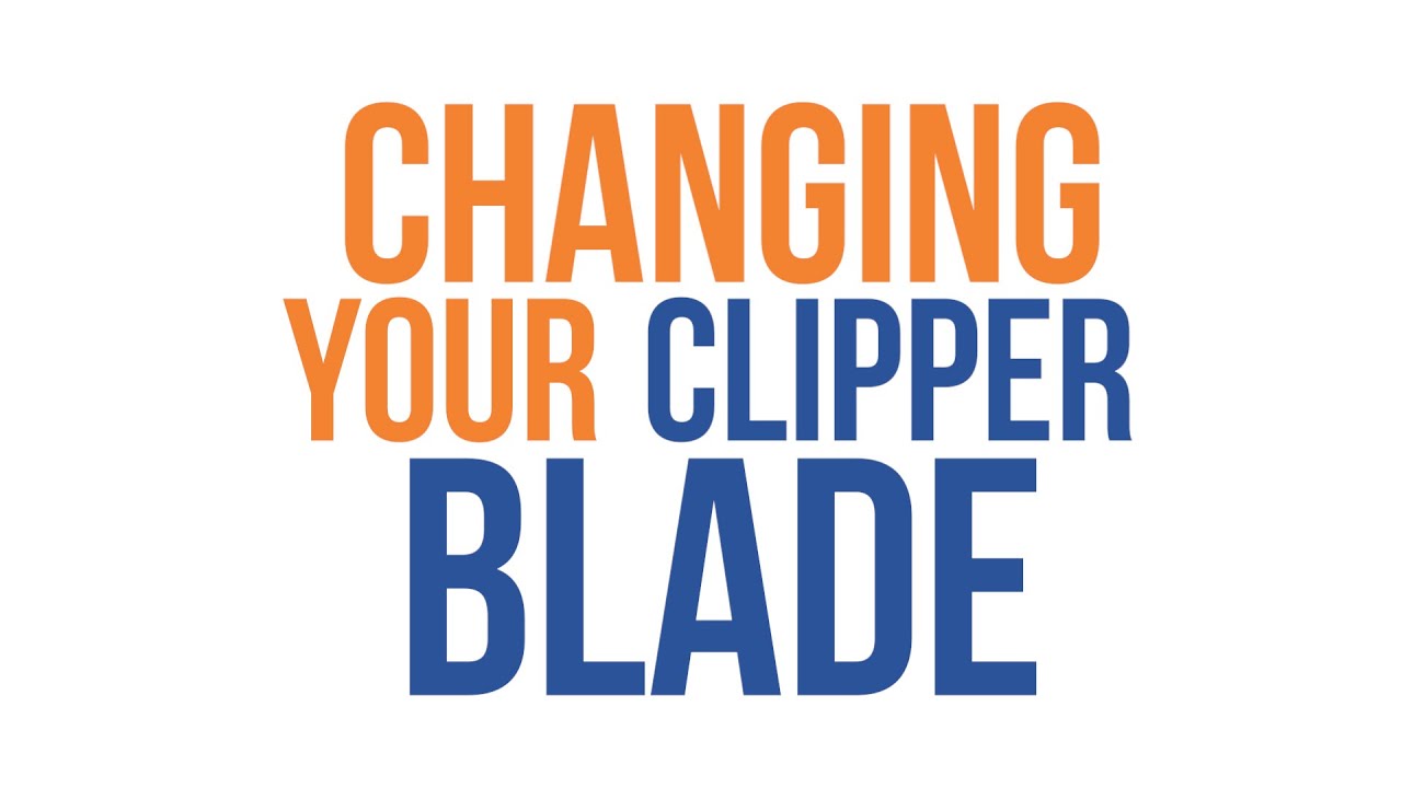 How To Change Your Clipper Blades YouTube