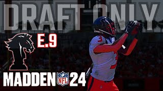 A SURPRISE Dev Trait Upgrade and a Battle for the #1 Pick in the Draft! 24 Draft Only Franchise E.9