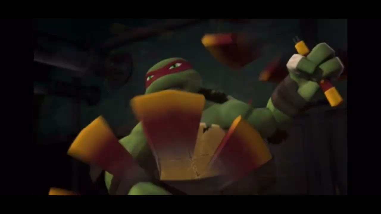 TMNT (2012) sound effects: Mikey’s nunchucks (swings-many times) 2