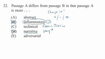 LSAT reading comprehension law passage: Sowell organize info
