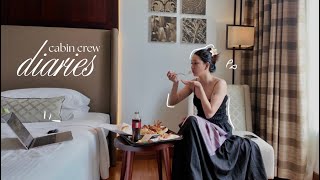 the cabin crew life: recovering, fruit shopping in colombo, and another london! 🪻