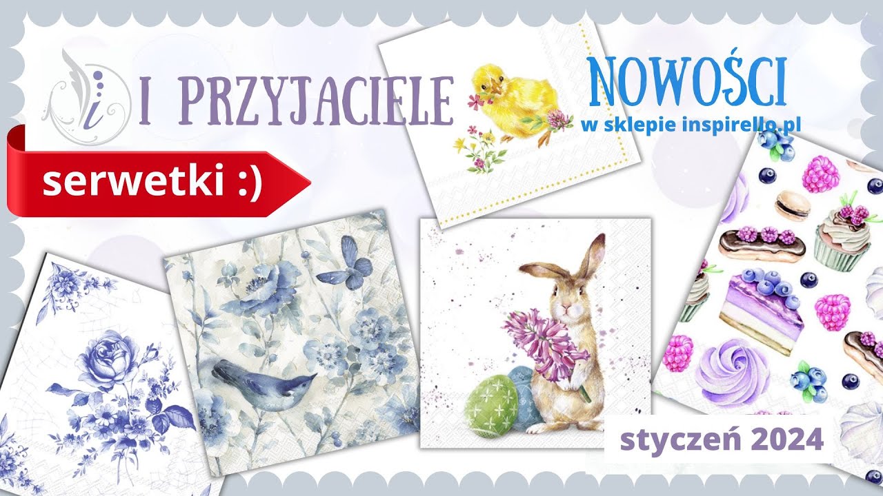 SERWETKI nowości styczeń 2024
