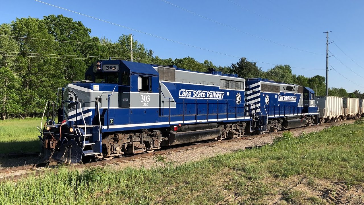 Lake State Railway Pinconning to Tawas June 3, 2022