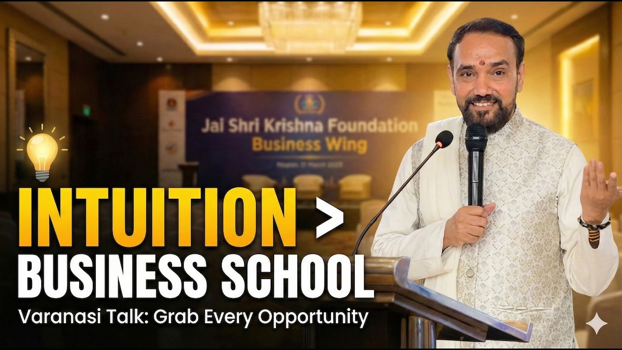 Success in Business: Intuition, Opportunity & Meditation | Talk in Varanasi