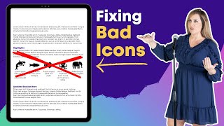 Your Dataviz Icons: Too Big and Too Dark? (+ How-To Tutorial for Using Icons in Word, Excel, or PPT)