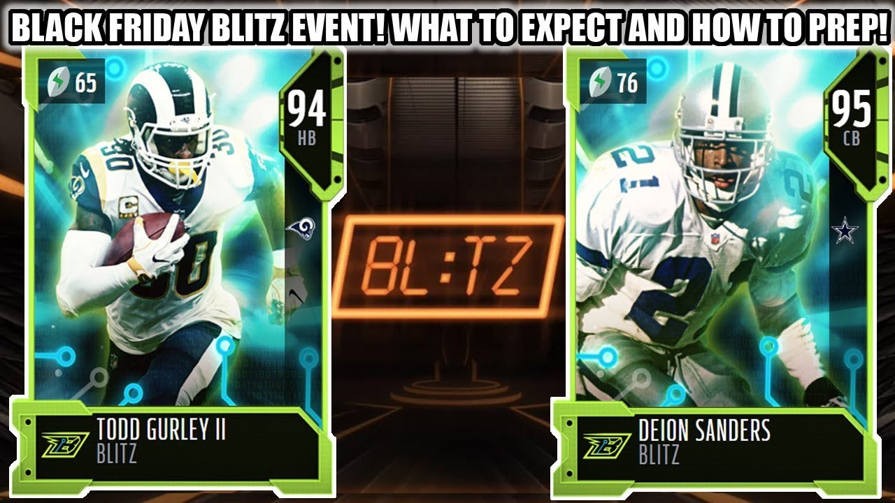 BLACK FRIDAY BLITZ EVENT! WHAT TO EXPECT AND HOW TO PREPARE! | MADDEN 20 ULTIMATE TEAM