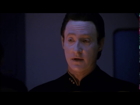 Commander Data in command Part 1 Star Trek TNG (Blu Ray HD)