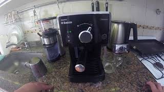 Prueba cafetera Philips Saecco Poemia - YouTube