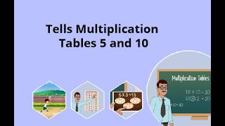 Learn Multiplication Tables of 5 and 10 | Times Tables for Kids | Basic Math Skills | Divyang Sarthi