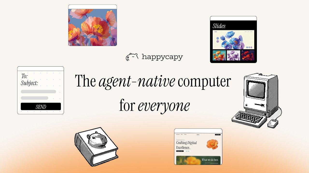 Turn your browser into an agent-native computer | Happycapy