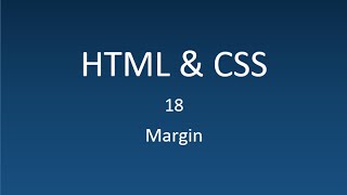 Information HTML & CSS - 18 - Margin News